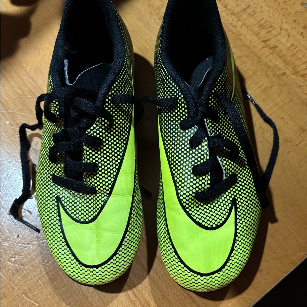 Vibrant Nike Neon Green Kids Sneakers